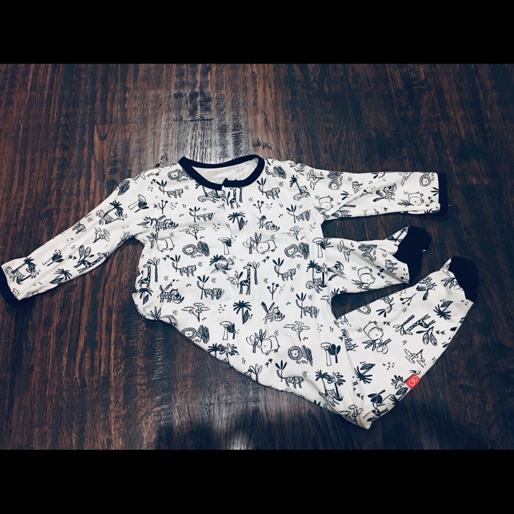 Magnetic Me 6-9 month Modal Footie
